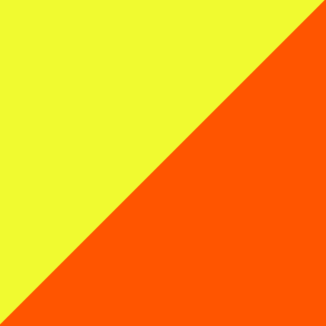 hi-vis yellow/hi-vis orange